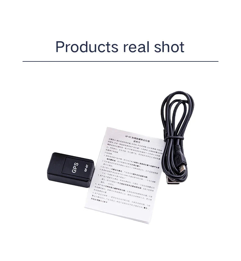 Mini GPS Tracker Magnetic Vehicle Car Motorcycle Locator Real-Time Tracking App