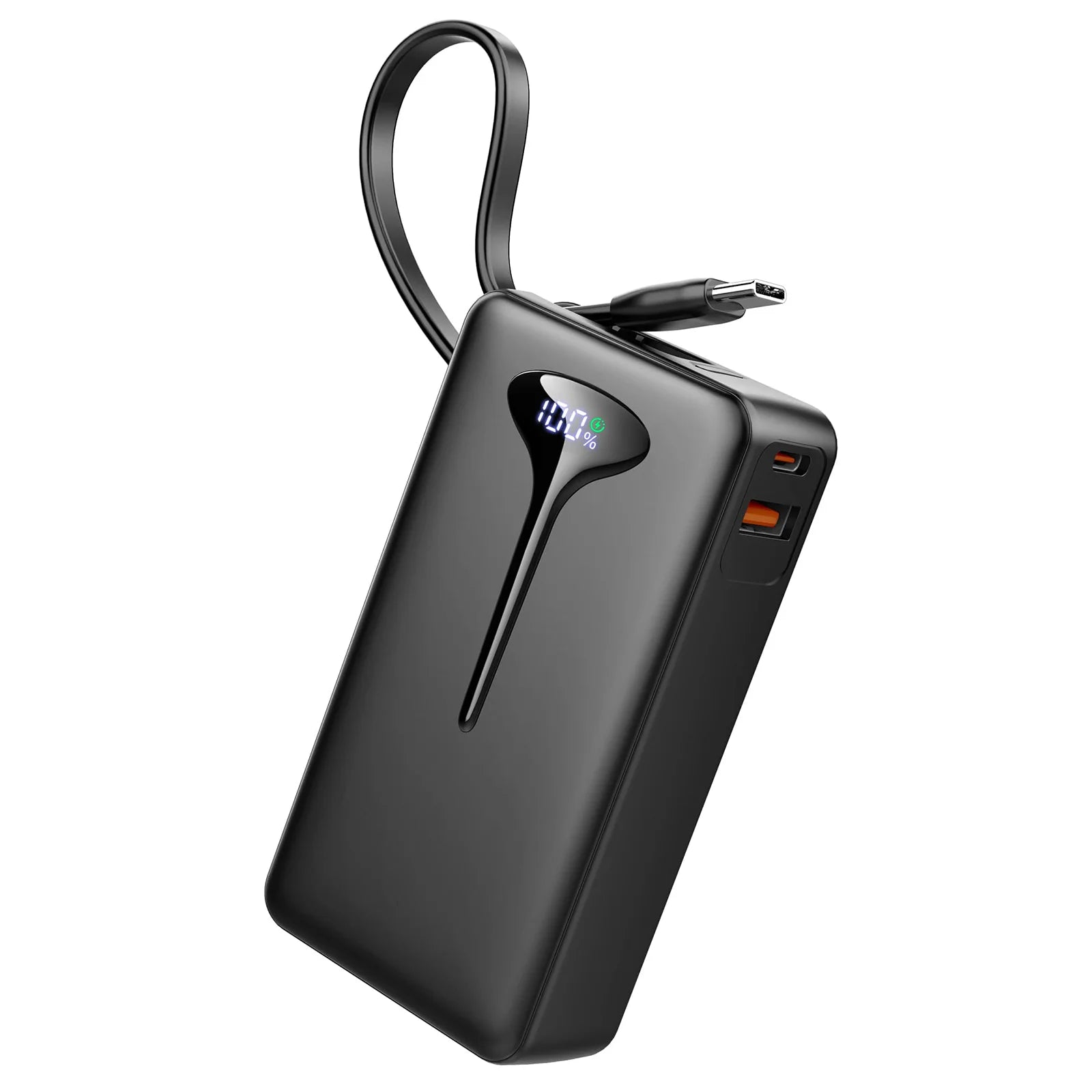 Anker® Nano Power Bank(30W,Built-In USB-C Cable)