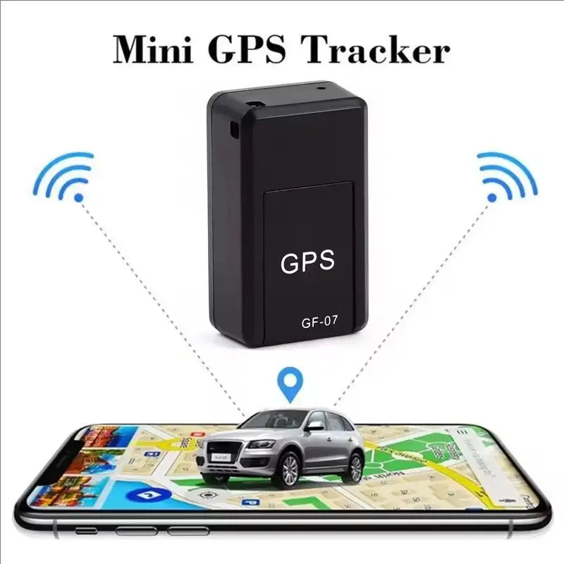 Mini GPS Tracker Magnetic Vehicle Car Motorcycle Locator Real-Time Tracking App